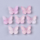 Transparent Spray Painted Glass Charms(GLAA-T016-21D)-2
