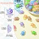 UVメッキ不透明アクリルビーズ(OACR-CJC0006-27)-2
