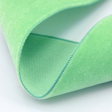 Polyester Velvet Ribbon for Gift Packing and Festival Decoration(SRIB-M001-50mm-564)-2