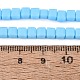 brins de perles de verre d&eacute;polies opaques(GLAA-N072-01A-B08)-4