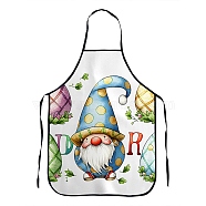 Easter Theme Polyester Sleeveless Apron, with Double Shoulder Belt, Cornflower Blue, 800x600mm(PW-WG26712-02)