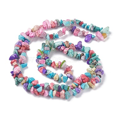 Synthetic Turquoise Beads Strands(G-P332-24C)-5