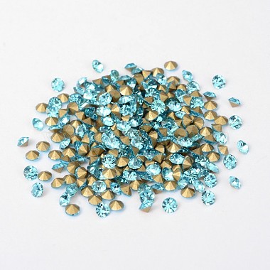 Назад никелированная класс алмаз стекла отметил горный хрусталь(X-RGLA-SS12-004)-2