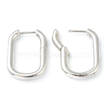 Brass Huggie Hoop Earrings(EJEW-L234-027A-P)-3