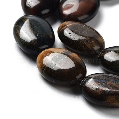 Three Color Natural Tiger Eye Beads Strands(G-L164-A-18)-4