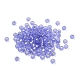 Frosted Silver Lined Glass Seed Beads(GLAA-Q096-02D)-1