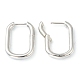 Brass Huggie Hoop Earrings(EJEW-L234-027A-P)-3