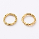 Iron Textured Jump Rings(IFIN-D086-01-G)-1
