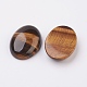 Natural Tiger Eye Flat Back Cabochons(G-G741-18x25mm-01)-2
