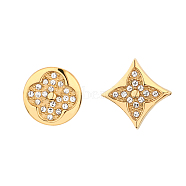 Stainless Steel Clover Stud Earrings for Women(IH5543-1)