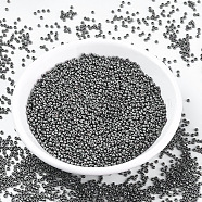 MIYUKI Round Rocailles Beads, Japanese Seed Beads, 11/0, (RR2012) Matte Metallic Tawny Gray, 11/0, 2x1.3mm, Hole: 0.8mm, about 5500pcs/50g(SEED-X0054-RR2012)