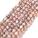 Natural Cultured Freshwater Pearl Beads Strands(PEAR-E016-090)-1