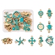 18Pcs 9 Styles Alloy Connector Charms(FIND-TA0002-21)-1