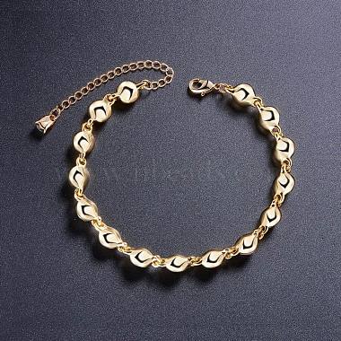 SHEGRACE Alloy Link Bracelets(JB77C)-4