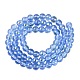 Transparent Electroplate Glass Beads Strands(EGLA-Q132-6MM-01A-16)-2