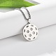 201 Colliers à chaîne en acier inoxydable avec pendentif pickleball pour femmes et hommes(NJEW-H050-01A-P)-3