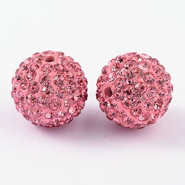 Grade A Rhinestone Pave Disco Ball Beads(RB-Q105-6)-2
