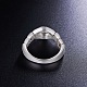 SHEGRACE Brass Finger Ring(JR539A-03)-4