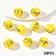 30Pcs Silicone Beads(SIL-YW0002-25B)-1