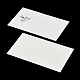 Smiling Face Paper Earrings Necklace Display Cards(FIND-T072-01C-04)-2