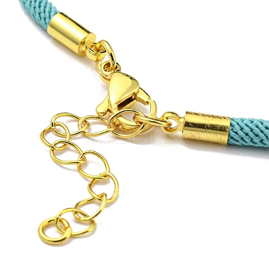 Fabrication de bracelets en cordons de nylon adaptés aux breloques de connecteur(AJEW-P116-02G-03)-3