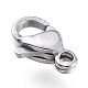 316 Surgical Stainless Steel Lobster Claw Clasps(STAS-M281-01P-A)-2
