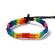Rainbow Pride Bracelet(BJEW-F422-01B)-1