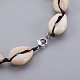 Cowrie Shell Beads Anklets(AJEW-AN00233)-4