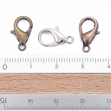 Zinc Alloy Lobster Claw Clasps(E105-M)-5