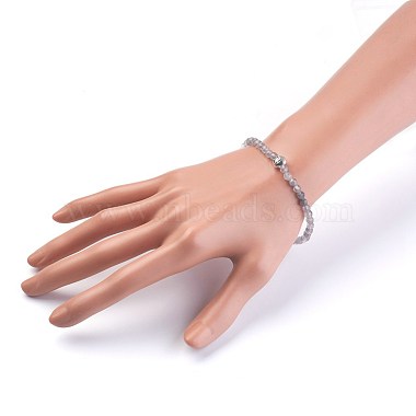 Natural Gemstone Stretch Bracelets(BJEW-JB03939)-4