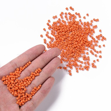 Baking Paint Glass Seed Beads(SEED-US0003-4mm-K4)-4