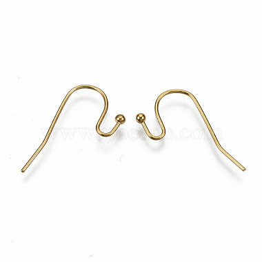 304 Stainless Steel Earring Hooks(X-STAS-S111-005G-NR)-2