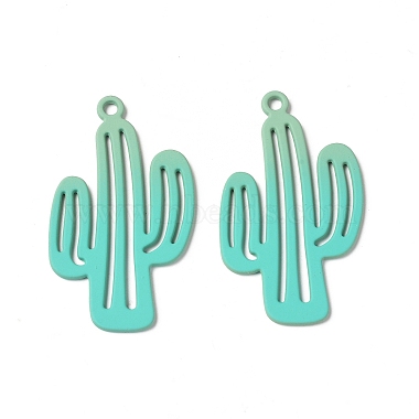 Spray Painted Alloy Charms(PALLOY-P291-19M-04)-2