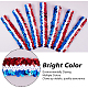 Gorgecraft 10Pcs Wide Stretch Sparkling Headband(MRMJ-GF0001-45B)-6