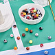 Handmade 8 Ball Polymer Clay Beads(CLAY-TA0001-84A)-5