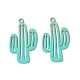 Spray Painted Alloy Charms(PALLOY-P291-19M-04)-2