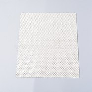 Iron On Rhinestone Glue Sheets, For Trimming Cloth, Shoes and Bags, White, 238x197x2mm(MRMJ-WH0074-05)