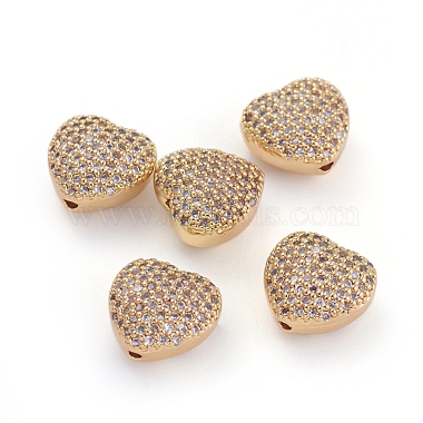 Perles de zircone cubique micro pave en Laiton(ZIRC-E164-65G)-2