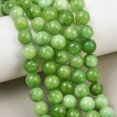 Natural Dyed White Jade Beads Strands(GG-CBAEB22-B01-8mm-14)-1