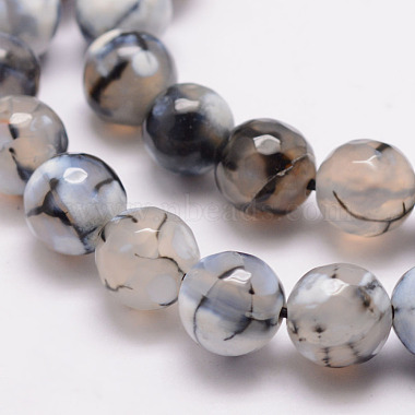 Brins de perles d'agate craquelée de feu naturel(G-K166-07F-10mm-08)-3