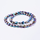 Electroplate Glass Beads Strands(X-EGLA-E036-FP02)-2