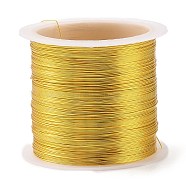 Copper Wire, Long-Lasting Plated, Golden, 0.3mm, 80m/roll(CWIR-C003-02A-G)