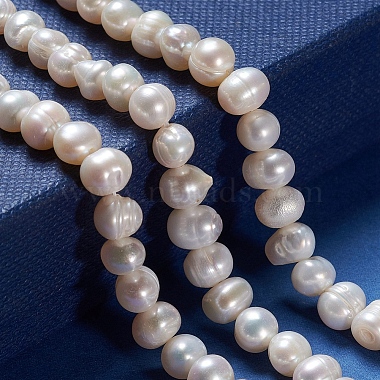 Natural Cultured Freshwater Pearl Beads Strands(PEAR-I004-06-01A)-6