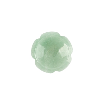Flower Natural Green Aventurine Worry Stones, Crystal Healing Stone for Reiki Balancing Meditation, 38x7mm
