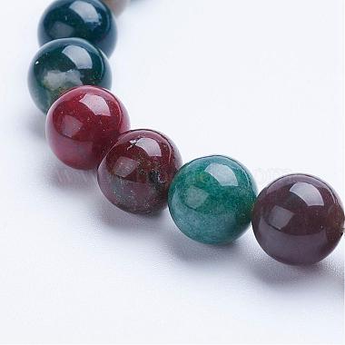 Natural Mixed Stone Beaded Stretch Bracelets(BJEW-P072-A)-4