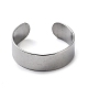 304 Stainless Steel Cuff Rings(STAS-M333-04A-P)-2