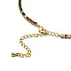 Brass Tennis Necklaces(NJEW-I104-14G)-4