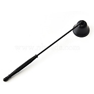 Stainless Steel Candle Wick Snuffer, Candle Tool Accessories, Electrophoresis Black, 22.3cm(CAND-PW0002-004EB)