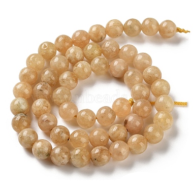 Natural Yellow Garnet Beads Strands(G-Z129-C01-8mm-01)-3