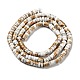 Electroplated Natural Howlite Bead Strands(G-D470-01D)-2